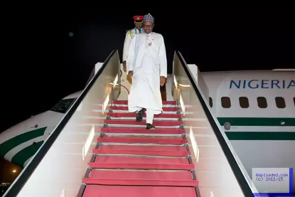 Photos: Pres Buhari Arrives Nigeria After Attending The China-Africa CF In South Africa